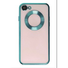 Emybox Iphone 7 / 8 Logo Kısmı Açık Kamera Lens Korumalı Arkası Şeffaf Yumuşak Silikon Kapak Telefon Kılıfı