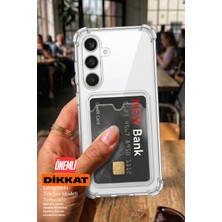 Emybox Xıaomı Redmı 9A Şeffaf Kartlıklı Telefon Kılıfı | Darbe Emici Köşe Korumalı