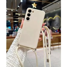 Emybox Samsung Galaxy S21 Fe Telefon Kılıfı - Boyun Askılı Içi Kadife Lansman Yumuşak Silikon Kılıf
