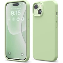 Emybox Iphone 15 Içi Kadife Soft Yumuşak Kamera Açık Lansman Telefon Kılıfı Kapak