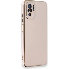 Emybox Xiaomi Redmi Note 10/NOTE10S Kenarları Parlak Renkli Yumuşak Elite Prime Silikon Telefon Kılıfı
