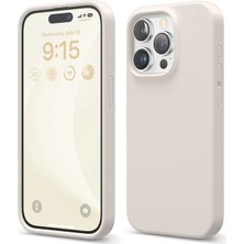 Emybox Soft Grade Serisi L Iphone 15 Pro Içi Kadife Kamera Korumalı Lansman Silikon Telefon Kılıfı