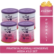 Pratikya Vivet Konserve Pudralı Sir Ağda 4’lü Set