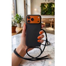 Emybox Iphone 17 Pro Askılı Yumuşak Silikon Içi Kadife Telefon Kılıfı Ip 130 cm
