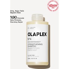 OLAPLEX No.4 Bond Maintenance Strengthening Shampoo - Bağ Güçlendirici Bakım Şampuanı