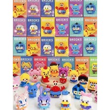 Oyuncak Sahili  Bricks 4 PAKET BİRDEN Leg Onlarca Tak Birleştir Koleksıyonu Tamamla Model Karışık Figür Minion Avengers Hulk Spiderman Minecraft Deadpool Hayvanlar Alemi
