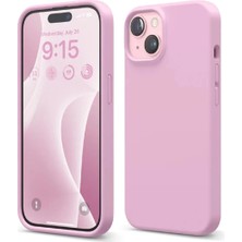 Emybox Iphone 15 Içi Kadife Soft Yumuşak Kamera Açık Lansman Telefon Kılıfı Kapak