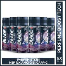 Blade Mystic Aura Erkek Alüminyumsuz Deodorant 6X150 ml