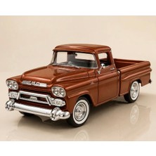 PiSeries Nostaljik Araba 1958 Gmc 1:24 Ölçek 18 cm