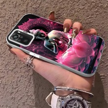 HONTINGA Xiaomi Redmi Note 10 ile Uyumlu Kılıf Silikon Kenar Sert Arka Kamera Koruyucu Basitlik Anti Düşme Kamera Sevgili Çift Kılıf Yaratıcı Desen Couple Telefon Kılıfı K1-1814
