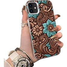 HONTINGA iPhone 12 Mini ile Uyumlu Kılıf Silikon Kenar Sert Arka Kamera Koruyucu Basitlik Anti Düşme Kamera Sevgili Çift Kılıf Retro Desen Couple Telefon Kılıfı K1-1811