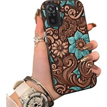 HONTINGA Xiaomi Redmi Note 10 4g ile Uyumlu Kılıf Silikon Kenar Sert Arka Kamera Koruyucu Basitlik Anti Düşme Kamera Sevgili Çift Kılıf Retro Desen Couple Telefon Kılıfı K1-1811