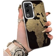 HONTINGA Oppo A5 5g ile Uyumlu Kılıf Silikon Kenar Sert Arka Kamera Koruyucu Basitlik Anti Düşme Kamera Sevgili Çift Kılıf Uçak Desen Couple Telefon Kılıfı K1-1813