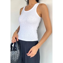 Gülseli Ön Taşlı Kaşkorse Bluz P-00022277