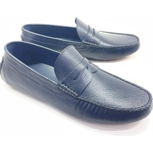 Trust Shoes E-702 Erkek Hakiki Deri Loafer (Driver Shoes)