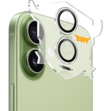 Buff iPhone 17 / 16 / 16 Plus Air Fit Kamera Lens Koruyucu - Şeffaf
