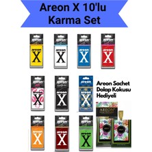 Areon Oto Kokuları 10'lu Set 10 Farklı Koku Asma Koku Özelliği ile Ferahlatıcı Deneyim