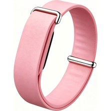 Teknook Google Fitbit Air Zore KRD-162 Silikon Kordon - Pembe