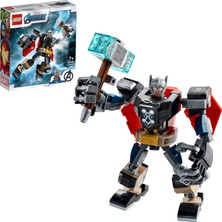 LEGO® Marvel Avengers Klasik Thor Robot Zırhı 76169 139 Parça Çocuklar için Süper Kahraman