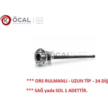 Arka Aks Uzun Komple Doğan Şahin Kartal Slx 1,6 1600 Rulmanlı 1993-2000 24 Diş 4472221 Öcal T-127 1 Adet