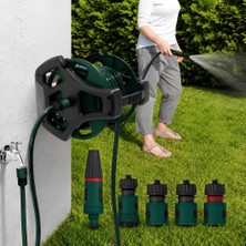 Prohummer Phs-01 20 Metre Duvara Montajlı Alman Kalite Bahçe Hortum Kiti