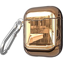 Teknook Airpods Kılıf Zore Airbag 08 Silikon - Gold