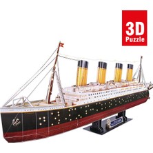 Cubic Fun Titanic 3D Puzzle Eğlenceli Tasarım 101 - 200 Parça 8 - 12 Yaş Aralığına Uygun