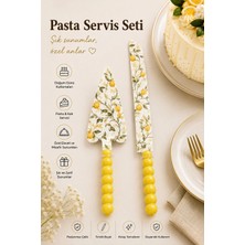 Lüks 2’li Pasta Kesme ve Servis Seti