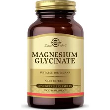 Solgar Magnesium Glycinate 60 Kapsül Vegan Dostu Magnezyum Glisinat İçeren Besin Takviyesi