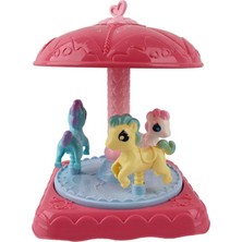 PopŞeker Happy Carousel Müzikli ve Hareketli Dönence Oyuncak Seti - Bebek Eğitici Zeka Oyuncak