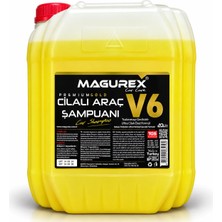 Magurex V6 Premium Cilalı Araç Şampuanı 20L