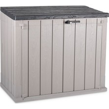 Toomax Storer Plus 840 Lt Bahçe Depolama Sandığı Gri/Antrasit Dayanıklı Yapı ile Dış Alan Kullanımına Uygun