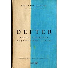 Yeditepe Yayınevi Defter Roland Allen