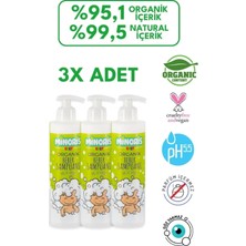 Minoris Baby Organik Saç ve Vücut Şampuanı 400 ml x 3 Adet