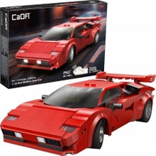 Afrodit AVM C51085W Cada Klasik Spor Arabası 328 Parça Block Oyuncak