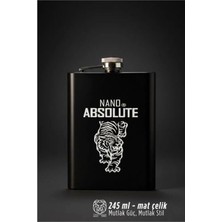Pileli Store 240 ml Mat Siyah Paslanmaz Çelik Içki Matarası 722910