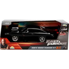 K&A 6492 1:16 Fast &amp; Furious Dom’s Dodge Charger R/t USB Şarjlı Uzaktan Kumandalı Araba