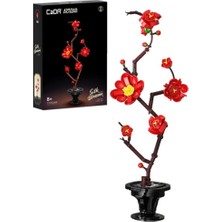 MGN C59034W Cada Saksılı Ipek Çiçeği Model 305 Parça Block Oyuncak