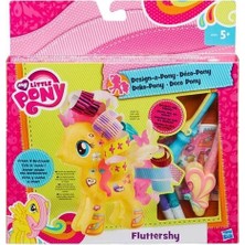 My Little Pony Tasarım Kiti B5809 Kız Çocuklar İçin Fluttershy Temalı Eğlenceli Figür Seti