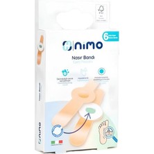 Nimo Bej Renkli Nasır Bandı 6lı Standart Beden Özelliği ile Rahat Kullanım Sağlar