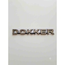 OEM Dokker Arka Bagaj Yazısı Krom Yapıştırmalı 2013-2021