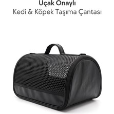 Zampa Kedi ve Köpek Kabin Boy Taşıma Çantası 40X30X23 cm