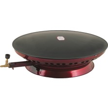 Yıldız YK-004 Emaye Katmer Sacı 55 cm LPG Tüplü Dayanıklı ve Taşınabilir Kullanım