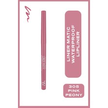 Golden Rose Liner Matic Waterproof Lippencil - Suya Dayanıklı Dudak Kalemi NO:305 Pink Peony