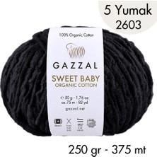 Gazzal Sweet Baby Organic Cotton 2603 -5 Yumak 250 gr