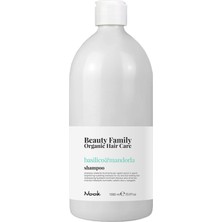 Nook Beauty Family Kuru Mat Saçlara Fesleğen Tatlı Badem Özlü Nemlendirici Parlaklık Veren Şampuan 1000ML