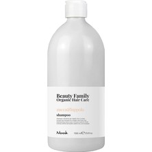 Nook Beauty Family Düz ve Kabaran Saçlara Balkabağı Şerbetçiotu Özlü Pürüzsüzleştirici Şampuan 1000ML
