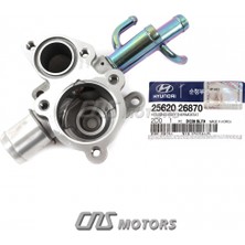BSG Termostat Kapagı Alt Termostat Yuvası : Alt Kore Accent Era 1,6 Benzın 2006- (Oem No: 2562026870)