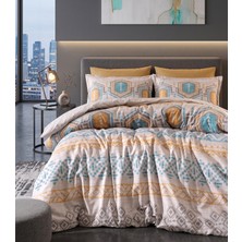 Branna Home Ranforce Nevresim Takımı Çift Kişilik Arnet Bej 200 x 220 cm