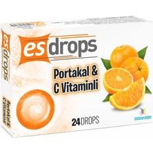 Esdrops Portakal & C Vitaminli Pastil